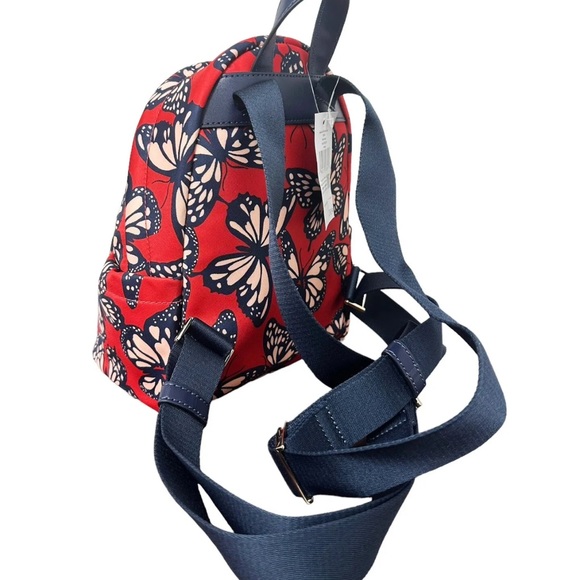 Kate Spade Chelsea The Little Better Nylon Mini Backpack Butterfly Red - Picture 6 of 6